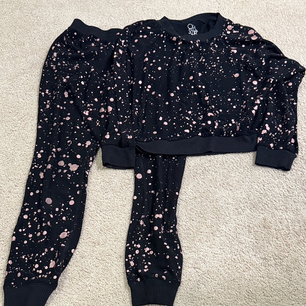 Chaser Black and Pink Kids Matching Set size 14